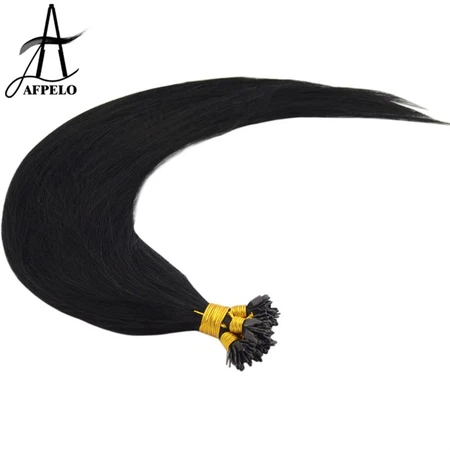 Fan tip Micro-ring hair extensions